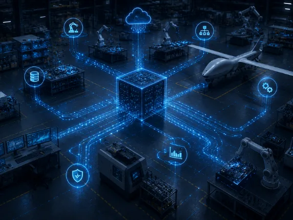 Connect UAV Manufacturing Data Across Production, Quality, Inventory, and Enterprise Systems