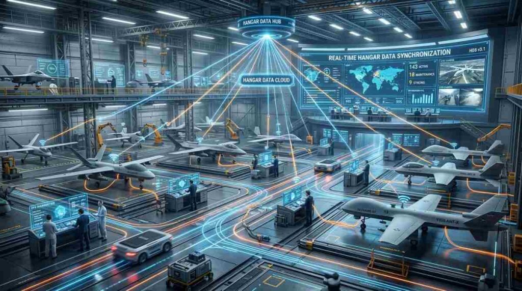 Real-Time Hangar Data Synchronization